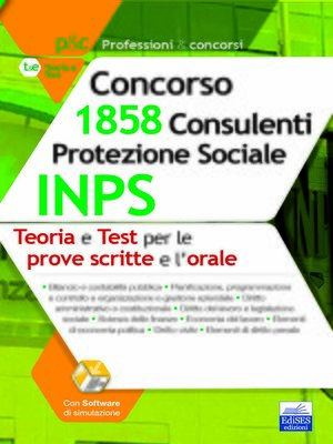 cover image of Concorso 1.858 Consulenti Protezione Sociale INPS